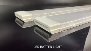 Crystal LED Tube Light 220V Fluorescent Indoor Ceiling Light Office Linear Lighting Lamp Purification Lamp