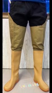 Sepatu Boot Sepatu PETANI Sawah ANTIBAHAN TEBAL FULL KARET PREMIUM PANJANG BOOT 80CM