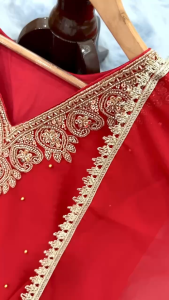 [PRE-ORDER] Size M to 2XL TOP PLAZZO OR DUPPAT FABRIC:- Heavyv Faux Georgette 3pcs sets_1129