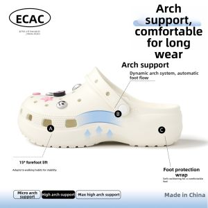 ECAC | Arch Support Anti-Slip Summer Outdoor Slip-On Sandals