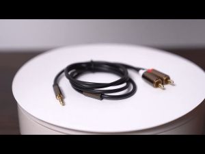 Premium 3.5mm 3.5 Jack to 2 RCA AUX Stereo Audio Cable 1/8 inch Male to 2RCA Male