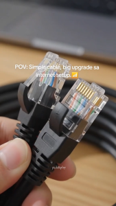 AVIDUS CAT6 Internet Gigabit Cable RJ45 3M Thickened Wire Core Ethernet Cable Indoor/Outdoor Network Cable