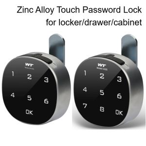 Clockwise Electronic Smart Mailbox Lock Touch Screen File Iron Steel Desk Cabinet Door Sauna Password Keypad Drawer Lock