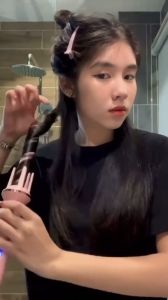 Máy uốn tóc xoăn tự động xoay 360 độ chất liệu gốm sứ đường kính uốn 28mm 3 mức điều chỉnh nhiệt- máy uốn tóc máy uốn tóc mini máy uốn tóc xoăn tự động máy uốn tóc gợn sóng máy uôn tóc máy uôn tóc xoăn tự động