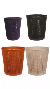 Sọt tròn mây nhựa VIỆT NHẬT - Đan mây tre đựng đồ chơi bé rác văn phòng hàng quán - 5154/5/6/7