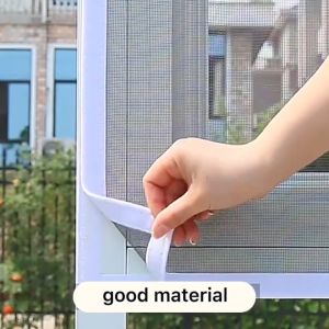 🔥ปรับแต่งได้🔥WEFILM มุ้งกันยุง มีกาวในตัว มุ้งลวดหนาต่าง มุ้งลวดแบบแปะ หน้าต่างมุ้งลวดแบบกำหนดเองป้องกันยุงแ พร้อมตีนตุ๊กแก ม่านกันยุง มุ้งลวด mosquito net