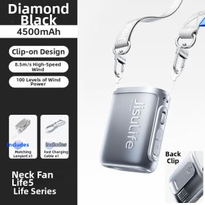 JISULIFE | Ultra-fast Energy-saving Portable Waist Clip Mini Fan