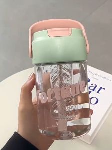 Botol Minum Anak Sedotan Gelas Portable Cup Mini Cute 330 ml KLX 107