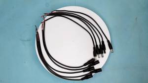 5 Pairs DC 12V Connector 5.5x2.1mm Male and Female DC Power Socket Jack Connector Cable Plug Wire DIY Creative DC Cable JIENUO