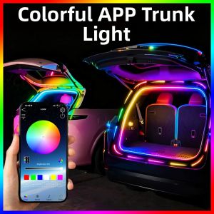 CHEWUSHI | High Brightness 64 Color RGB Car Interior Atmosphere Lights