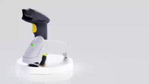 Soonpos Handheld 1D 2D Image Scanner Wireless Barcode Reader Wired USB Laser 2.4G QR Barcode Reader Plug and Play for Supermarket Retail Store Compatible with Computer POS system