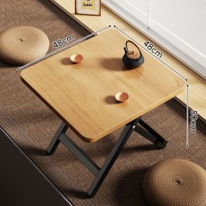 WUBUWEI | Space Saving Foldable Multi-purpose Wooden Table