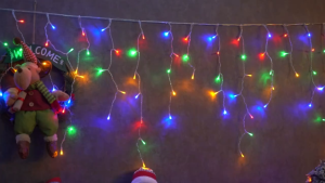 7M Solar Icicle Light Outdoor Waterproof Fairy String Lights Eaves Decor with LED Christmas Lights For 8 Lighting Modes Garden Home Decoration