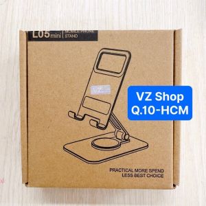 New full box-giá đỡ để bàn cho điện thoại/máy tính bảng xoay 360 độ