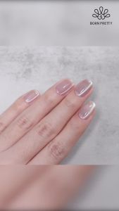 BORN PRETTY 10ml Water Light Cat Magnetic Gel Semi Permanent Manicure Soak Off LED UV Gel Crystal Pink Magnetic Gel For Nails
