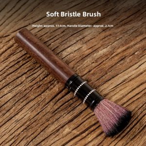 Bronze Buddha Dust Cleaning Tool Pear Wood Sweeping Brush Decoration Cleaning Buddha Dust Collector Home Decorations
