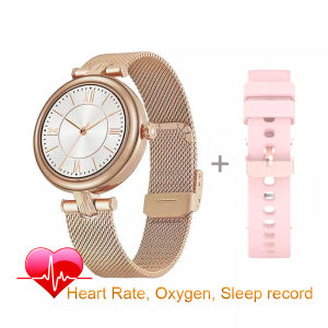 H18 Fashion Smart Watch Women Female Luxury Round Screen Fitness Dial Call Lady Girl Health Bracelet Wristwatch