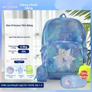 BECKMANN|Balo Học Sinh Siêu Nhẹ Bảo Vệ Cột Sống