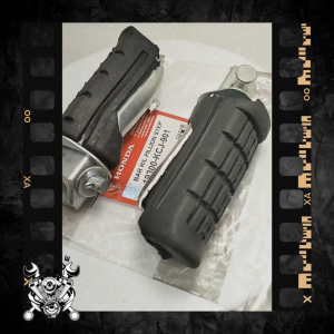 Bastep Belakang KCJ Pijakan Kaki Honda Tiger 2000 Tiger Revolution Step Barstep Boostep Bostep