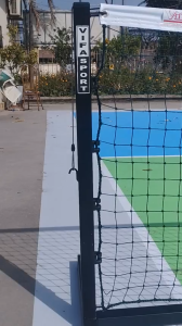 Trụ pickleball di động 303701-P thép hộp 40x40