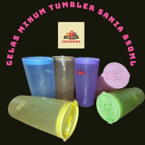 tumbler air antitumpah / botol air minum / tumbler sania 850ml