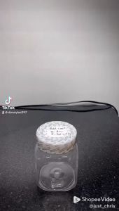 Harga 10set PAKET LENGKAP toples KOTAK 200ml + segel alu 51mm + segel pvc 55cm