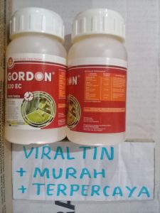 gordon 250 ml insektisida pembasmi hama ulat dan serangga