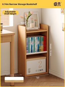 ZHUOHE | Corner Bookshelf Storage Unit