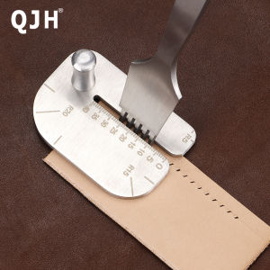 Steel Press Plate Leather Chisel Punching Auxiliary Puller Tool With Edge Chamfer Tool R5 R10 R15 R20 Auxiliary Craft DIY Tool