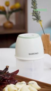 SAMONO Mini Chopper Portable Gilingan Mini Bumbu dan Daging dengan USB Type C SW-L5