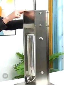 10L/15L/7L/3L Sausage Stuffer Machine with free stainless 4pcs Funnel and extra gasket (Manual stuffer)