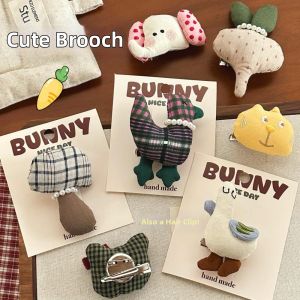 QIUZHISE | Korean Vintage Cute Pet Hair Clip Pin Accessories