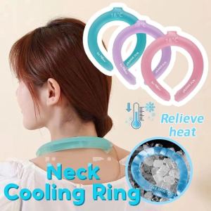 Neck Cooler Tube Summer Neck Cooling Ring Reusable Outdoor Sports Running Cycling Cold Collar