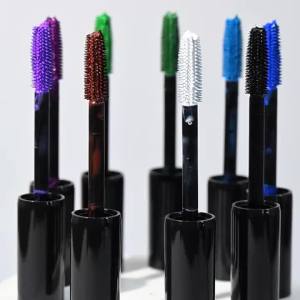 5D Mascara Thick Curl Waterproof Natural Lenthen Eyelash 9 Colors Blue White Green Pink Black Eye Makeup Korean Cosmetics