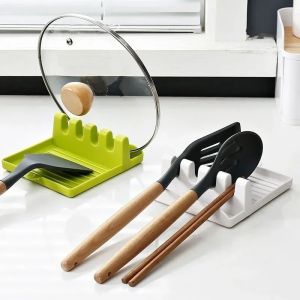 New Rest Fork Shelf Spoon Holder Storage Organizer Utensil Rest For Cooking Tools Kitchen Household Portable Tools Accessories