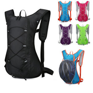 กระเป๋าเป้น้ำสำหรับกีฬากลางแจ้ง ปั่นจักรยาน วิ่ง เดินป่า ใส่หมวกกันน็อค กันน้ำ น้ำหนักเบาพิเศษ