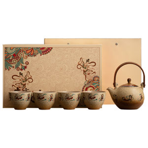 SHANGYANFANG | Dunhuang Flying Apsaras Tea Set