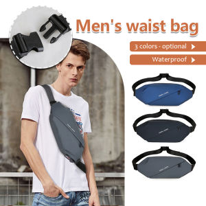 Men Waist Bag Cross Body Bags Pouch Bag Waterproof Beg Messenger Bag Sling Bag Sandang Lelaki Lightweight Pinggang Kalis Air Murah