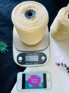 Yarn - Sợi Bamboo 100% - Sợi Tre | Sợi chập và xe/se - Cỡ sợi 0.8mm | Sợi mùa hè - Chuyên áo váy bikini áo dài...