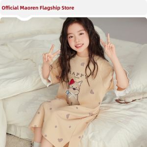 MiiOW | Summer Lightweight Cotton Girls Nightdress