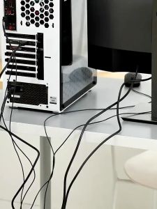 T888 เทปตีนตุ๊กแก คละสี สำหรับรัดสายต่างๆ จัดเก็บให้เป็นระเบียบ พร้อมส่ง