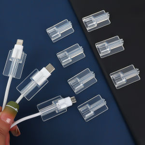 5Pcs Transparent Winder Protector for iPhone iPad USB Cable Protection Organizer Data Cable Wrap Clip Protector Case