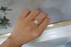 BBแหวนชุบสไตล์เล็กๆน่ารักมินิมอล.แหวนไมครอนฟรีไซต์