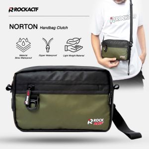 Rock Actf Official-Norton Handbag Clutch-GREEN