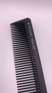 Sisir Rambut Sisir Styling Alat Potong Rambut Sisir Karbon Megami MGA 104