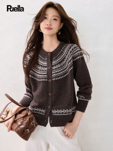 Puella | Winter Retro Fair Isle Knit Sweater