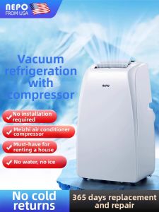 HECAN | Portable Dua-Use Air Conditioner Dehumidifier