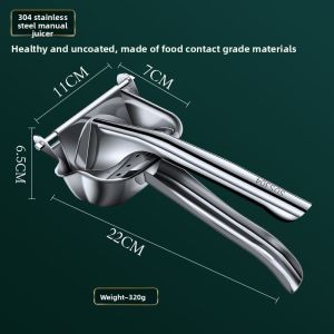 MENGCHUANG | Manual Citrus Squeezer for Sugarcane Pomegranate Lemon and Orange