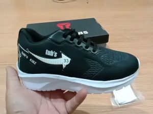 Sepatu Sekolah Anak Laki Laki Perempuan Cewek Cowok Warna Hitam Murah Tali Perekat Rekat Velcro Kecil Tanggung Umur Usia PAUD TK SD SMP SMA Kelas 1 2 3 4 5 6 7 8 9 0 Tahun-UMMIBUSANA0126221437