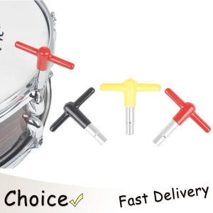 SLADE Drum Tuning Key Adjustment T-Wrench Zinc Alloy With Silicone Protective Sleeve Percussion Musical Instrument Accessories